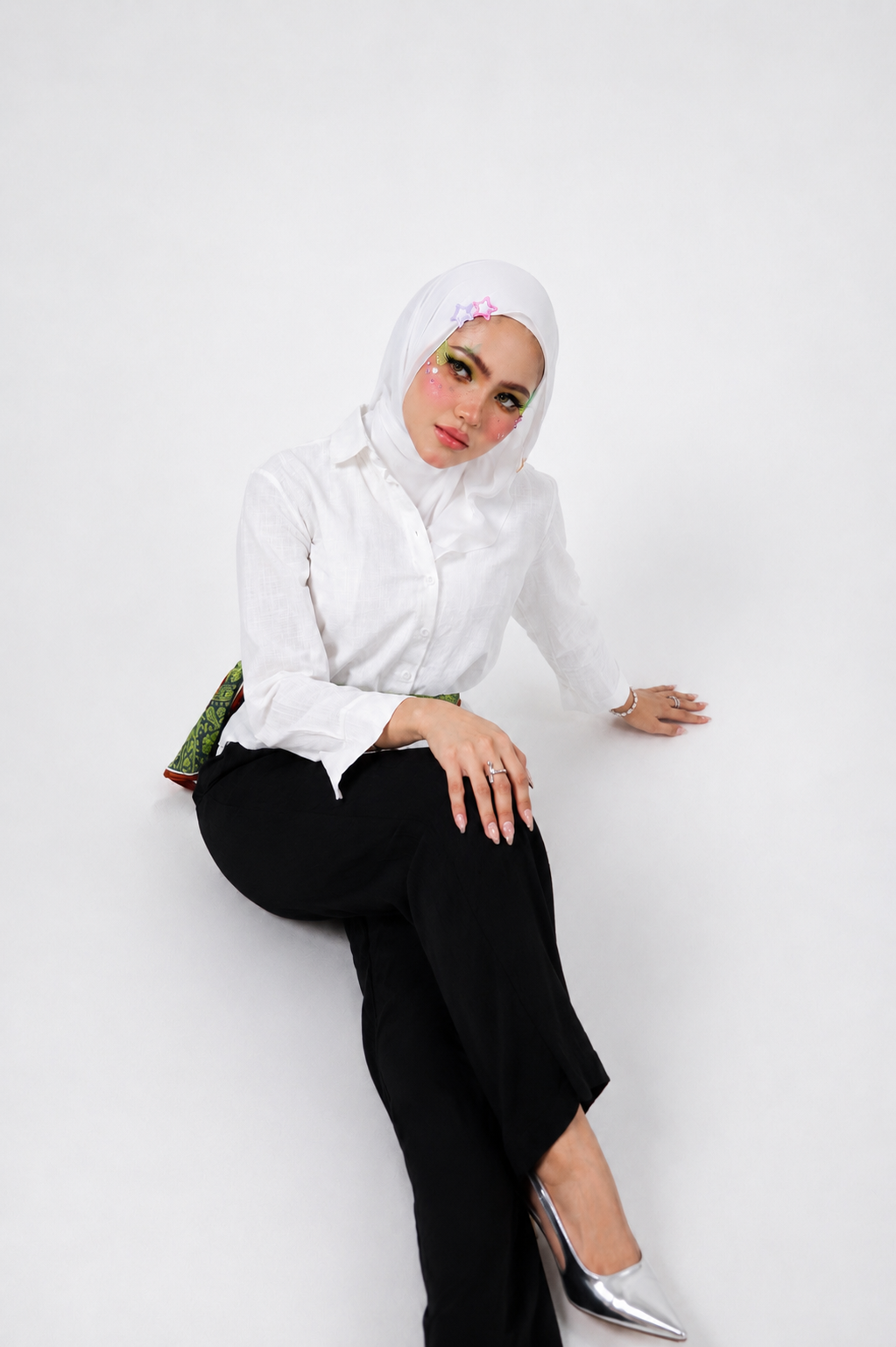 Lily Linen Pants in Black